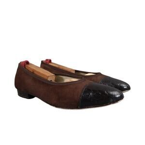 Naturalizer Shoes Womens 7 Loafer Flats Fashion Classic Career Cap Toe Leather